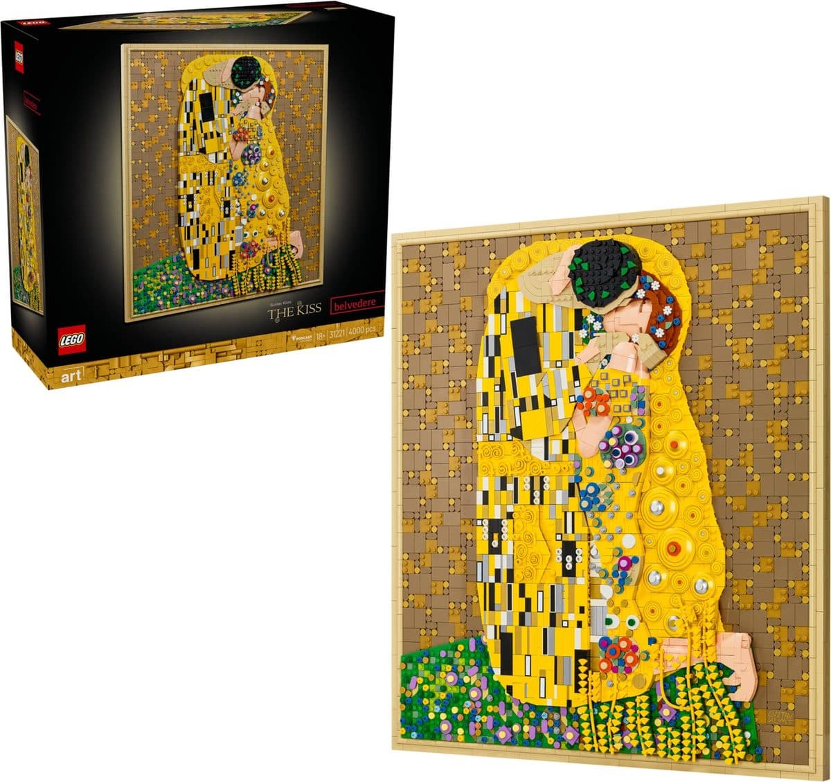 Gustav Klimt－〈吻〉
