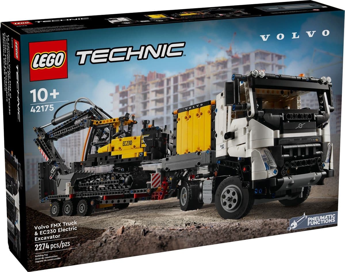 Volvo FMX 卡車與 EC230 電動挖掘機