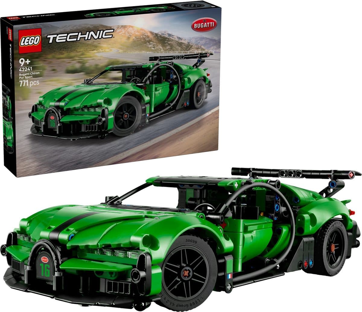 綠色布加迪 Chiron Pur Sport 頂級超跑