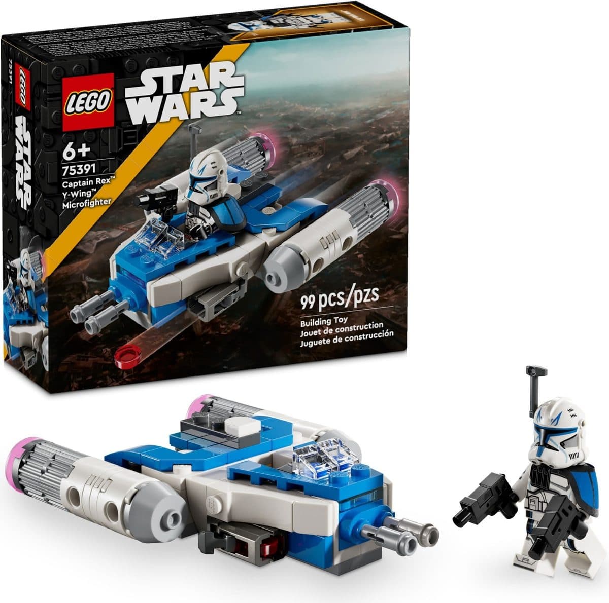 雷克斯隊長 Y-Wing 迷你戰機